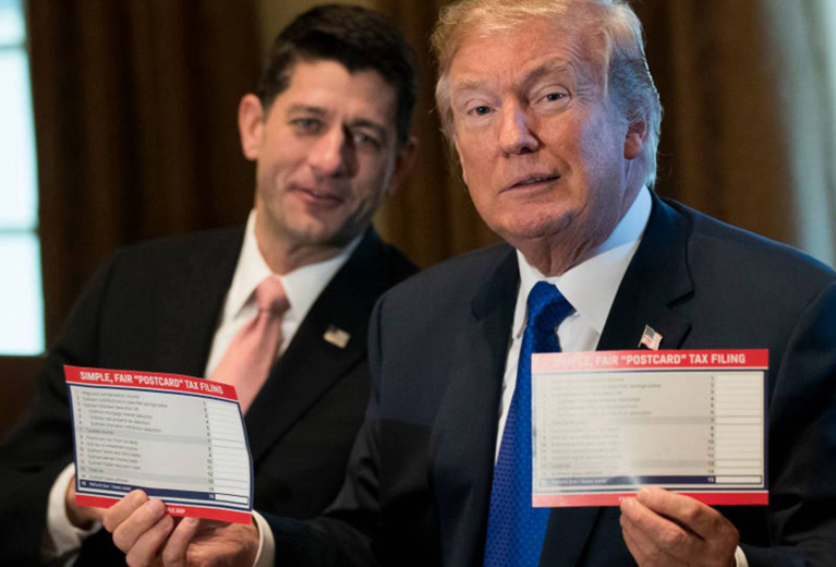 Will Your 2018 Tax Return Fit On A Postcard?